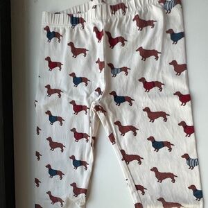 Pink Chicken - Cute sweater dog leggings!